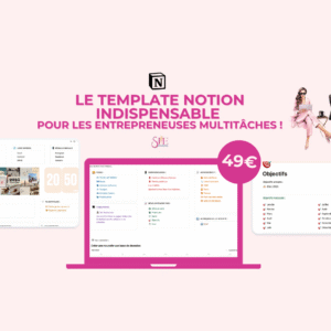 Le Tableau de Bord Spécial Entrepreneuse