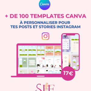 100 templates Canva prêts à l’emploi pour booster ton Insta